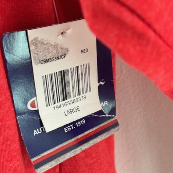 Champion L Nebraska Huskers 3/4 Zip Mock Neck Pullover Collegiate Athleisure - Picture 7 of 9